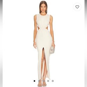 x REVOLVE Shelby Gown in Beige
Michael Costello size xs